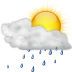 Status Weather Showers Scattered Day Icon